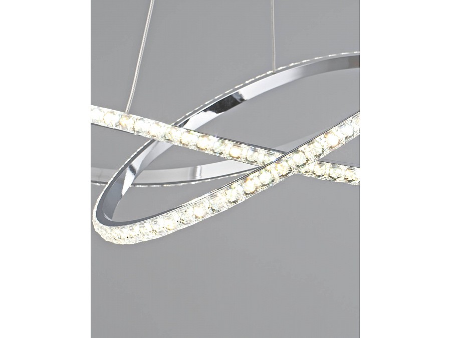 Светодиодная подвесная люстра с пультом Moderli V2787-PL Ello LED 120W