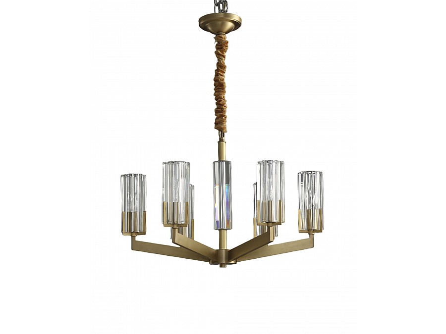 Люстра подвесная Moderli V11074-6P Brass