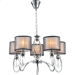 Люстра подвесная Moderli V2585-5P Dark 5*E14*60W