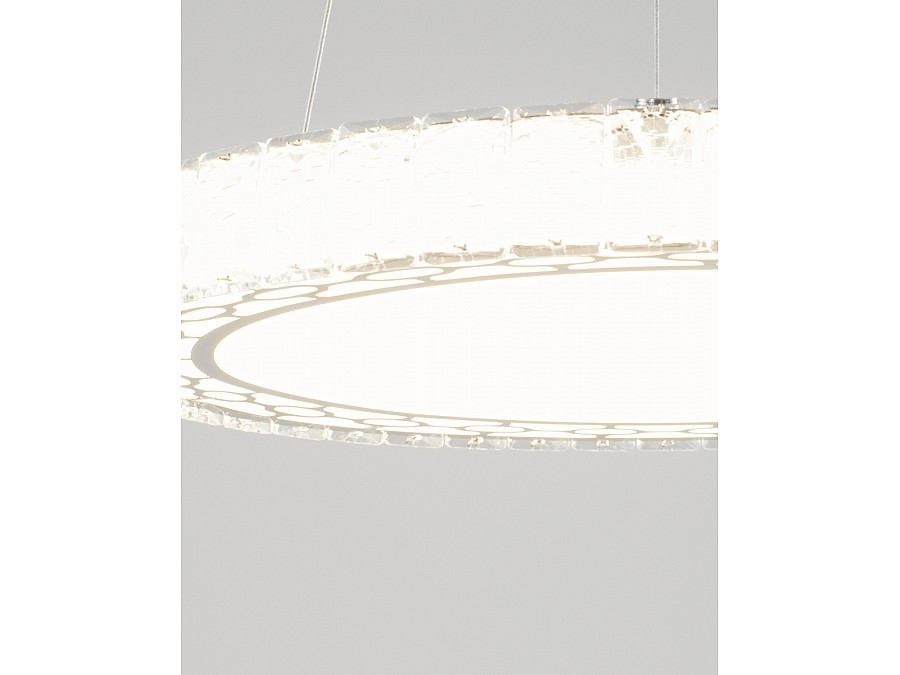 Светодиодная подвесная люстра Moderli V1600-PL Ice LED*107W