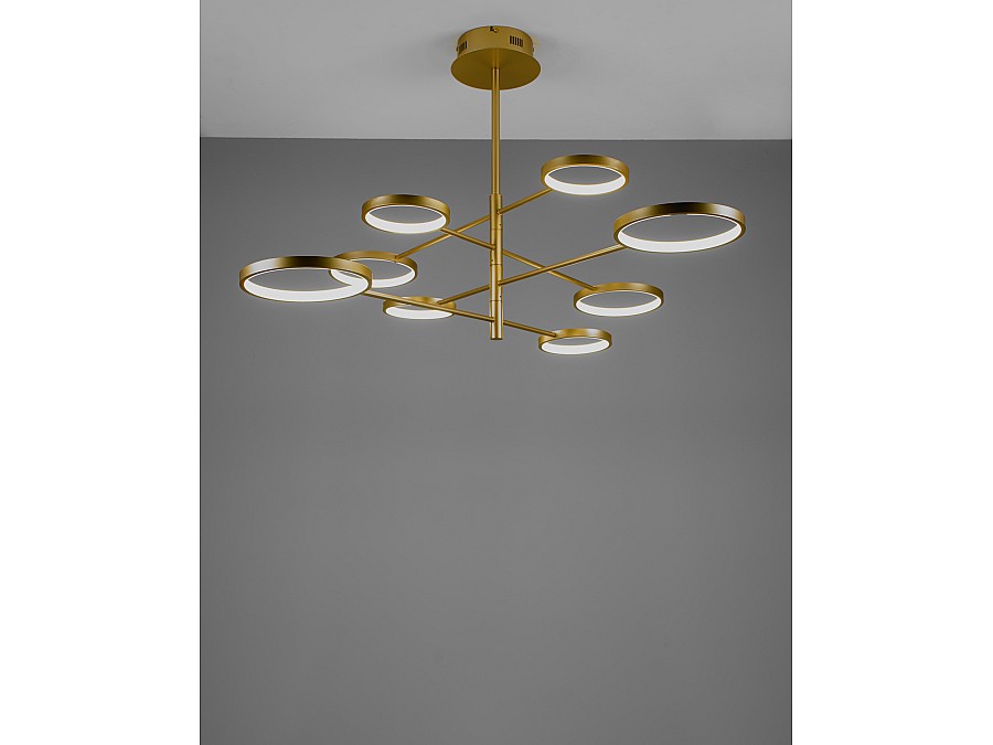 Светодиодная люстра на штанге Moderli V5070-CL Run