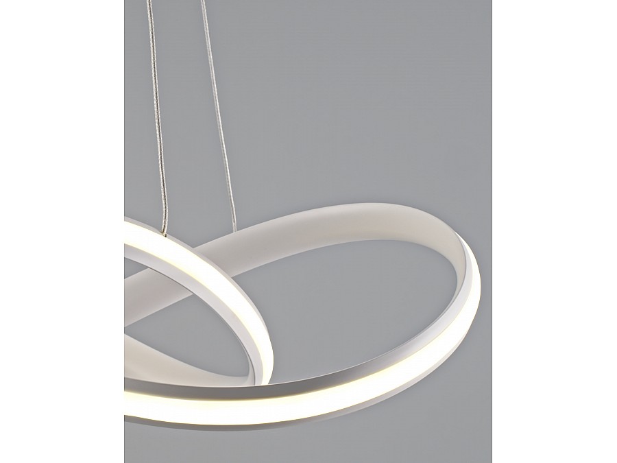 Светодиодная подвесная люстра с пультом Moderli V2790-PL Tiara LED 96W