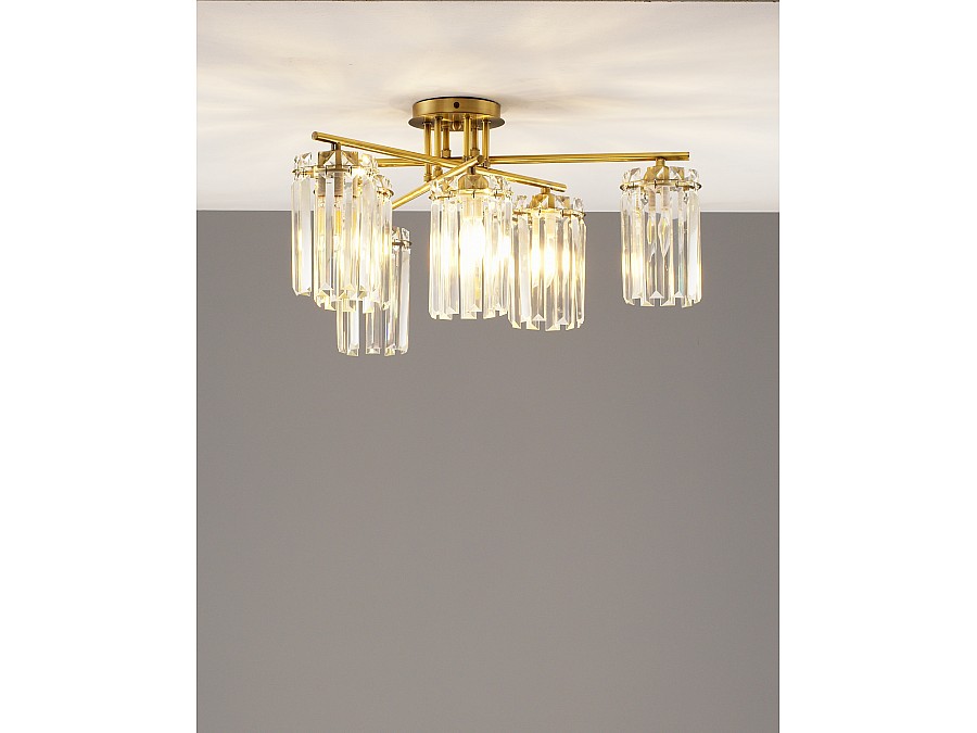 Люстра потолочная Moderli V10751-6C Everly