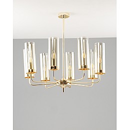 Потолочная люстра на штанге Moderli V10021-8P Metric