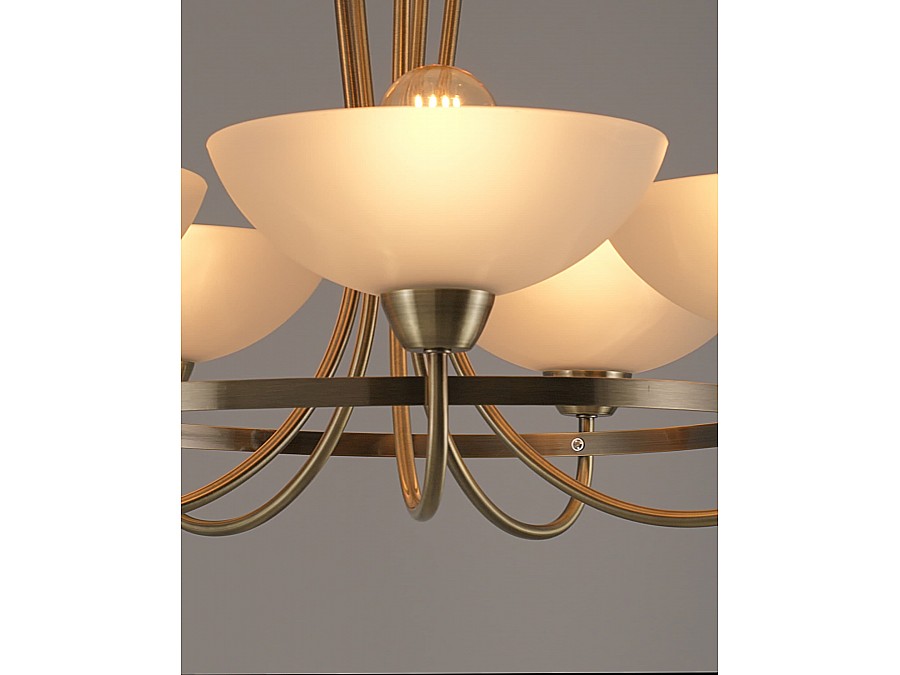 Люстра потолочная Moderli V1204-5C Lione 5*E27*60W