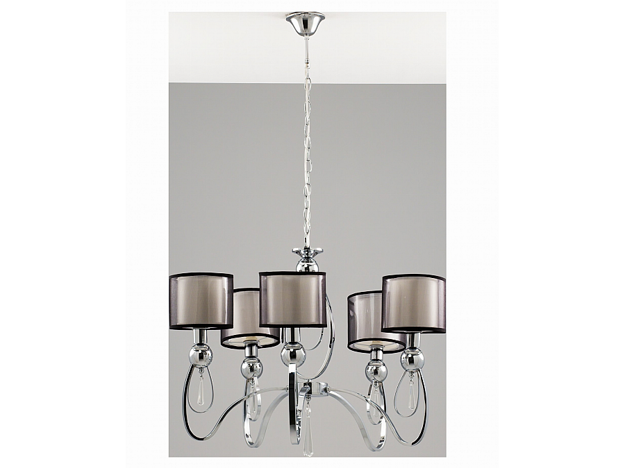 Люстра подвесная Moderli V2585-5P Dark 5*E14*60W