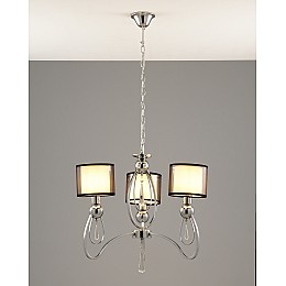 Люстра подвесная Moderli V2584-3P Dark 3*E14*60W