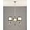 Люстра подвесная Moderli V2584-3P Dark 3*E14*60W
