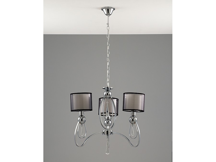 Люстра подвесная Moderli V2584-3P Dark 3*E14*60W
