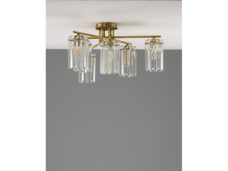Люстра потолочная Moderli V10751-6C Everly