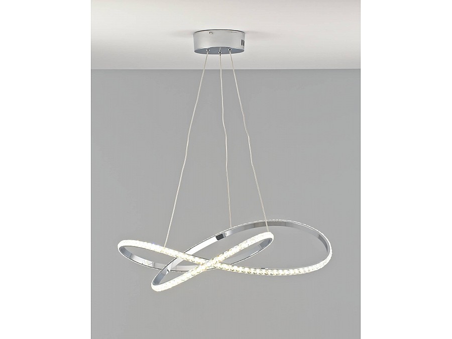 Светодиодная подвесная люстра с пультом Moderli V2787-PL Ello LED 120W