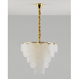 Хрустальная подвесная люстра Moderli V2370-12P Tears 12*E14*60W