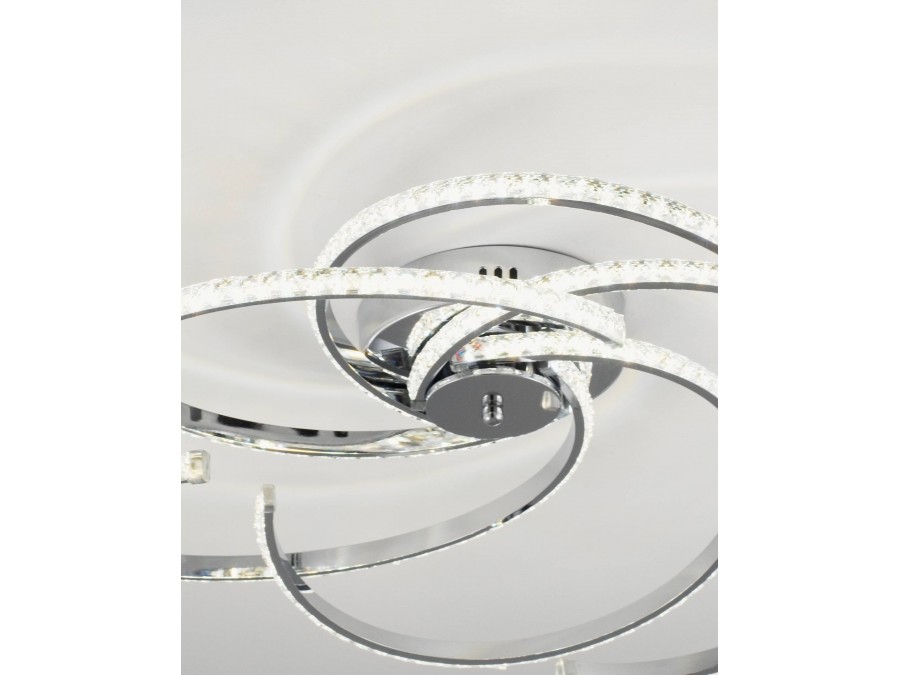Светодиодная потолочная люстра с пультом Moderli V2785-CL Ello LED 170W
