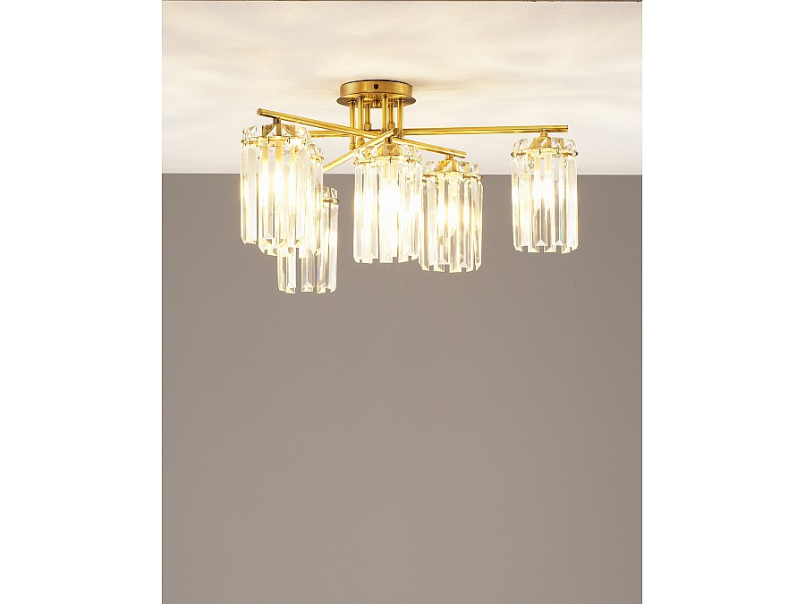 Люстра потолочная Moderli V10751-6C Everly