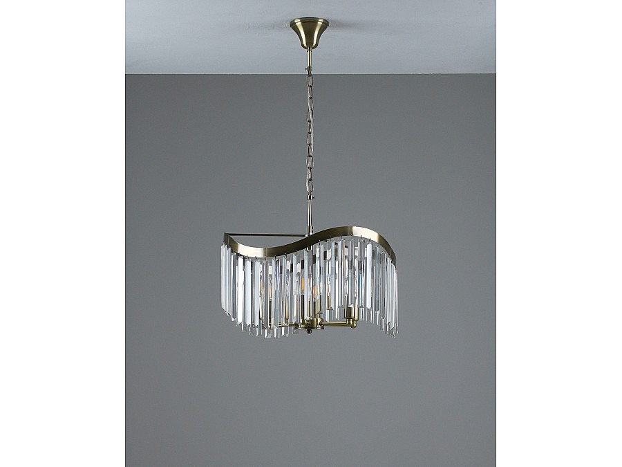 Люстра подвесная Moderli V10767-6P Wave