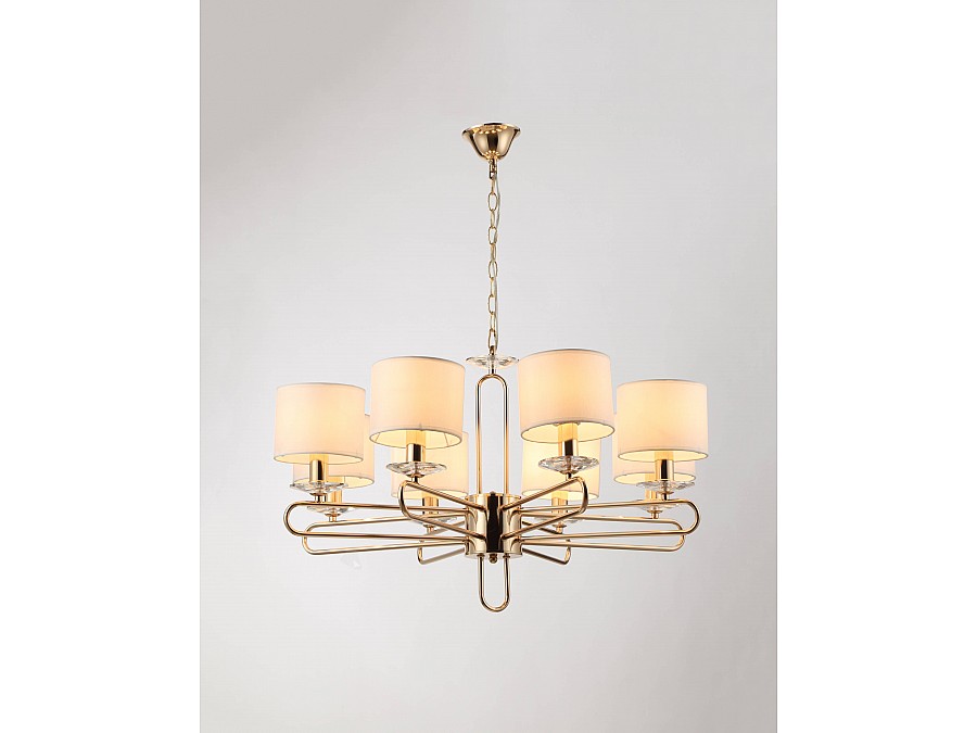 Люстра подвесная Moderli V2632-8P Celestia 8*E14*60W