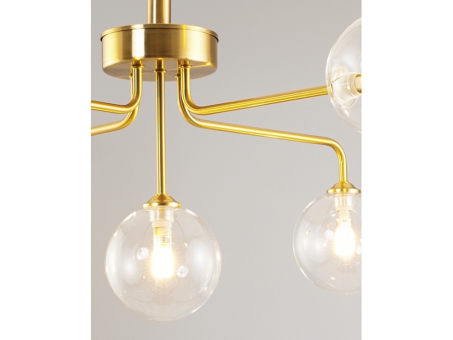 Потолочная люстра Moderli V2180-C Heavy 5*G9*5W