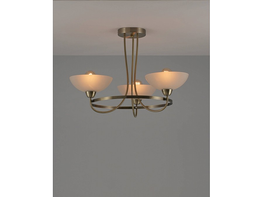 Люстра потолочная Moderli V1200-3C Lione 3*E27*60W