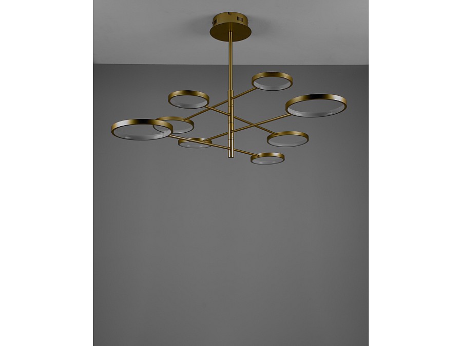 Светодиодная люстра на штанге Moderli V5070-CL Run