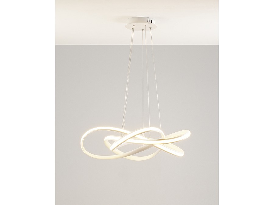 Светодиодная подвесная люстра с пультом Moderli V2792-PL Tiara LED 188W