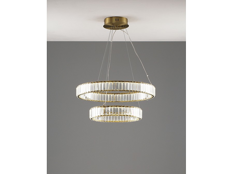 Люстра подвесная светодиодная Moderli V10732-PL Asti