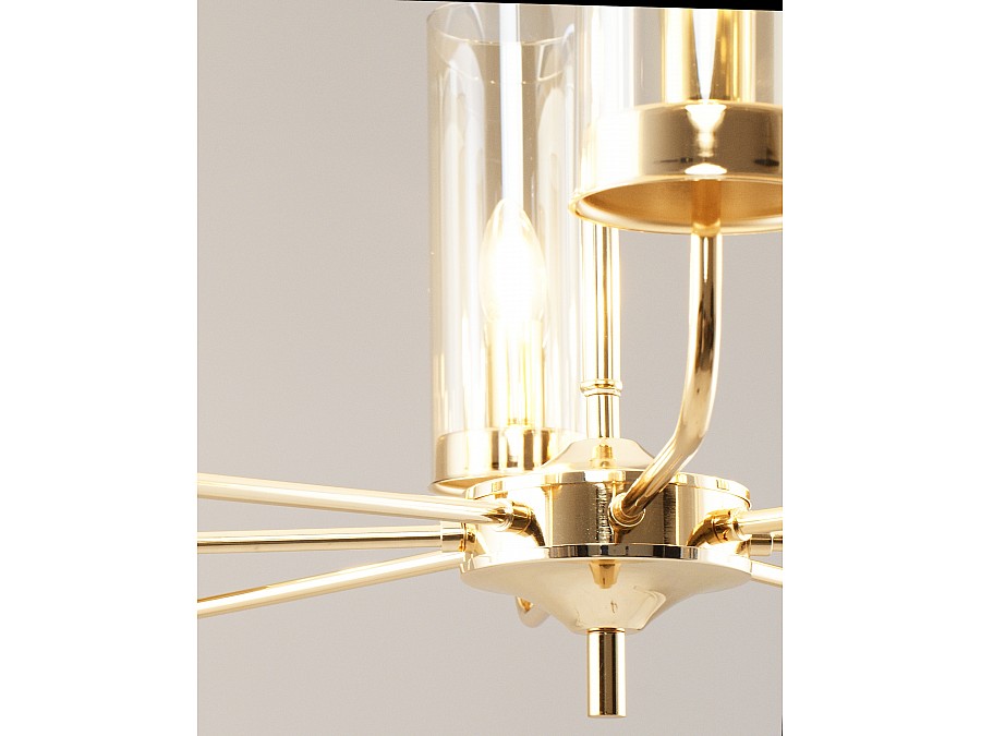 Потолочная люстра на штанге Moderli V10021-8P Metric