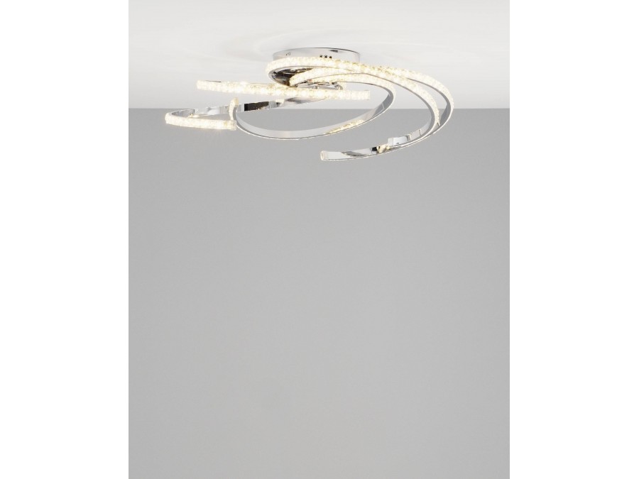 Светодиодная потолочная люстра с пультом Moderli V2785-CL Ello LED 170W