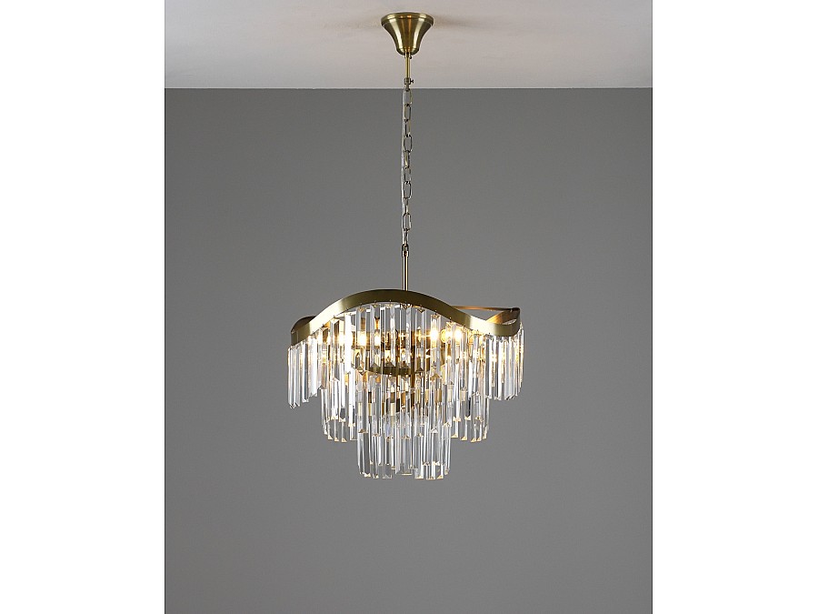 Люстра подвесная Moderli V10768-8P Wave