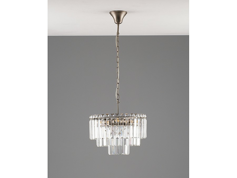 Люстра подвесная Moderli V10736-4P Crystal