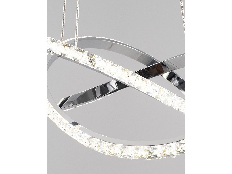 Светодиодная подвесная люстра с пультом Moderli V2786-PL Ello LED 90W
