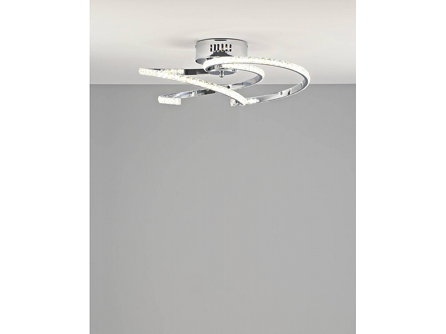 Светодиодная потолочная люстра с пультом Moderli V2784-CL Ello LED 90W