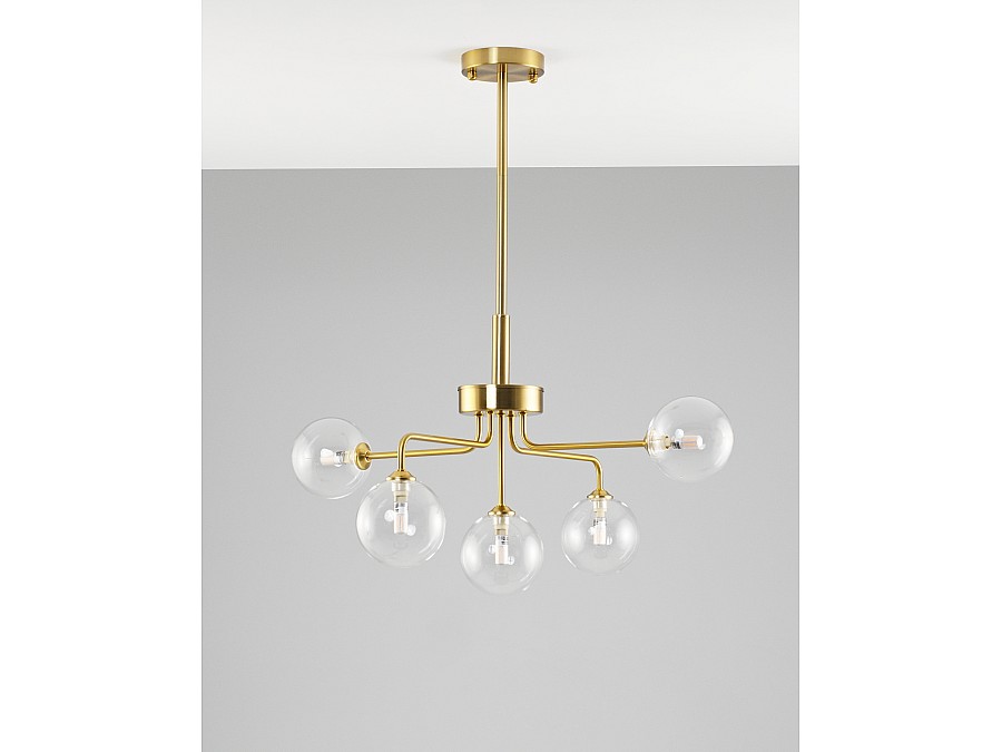 Потолочная люстра Moderli V2180-C Heavy 5*G9*5W