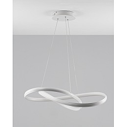 Светодиодная подвесная люстра с пультом Moderli V2791-PL Tiara LED 128W