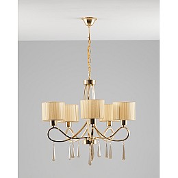 Люстра подвесная Moderli V2573-5P Chilly 5*E27*60W