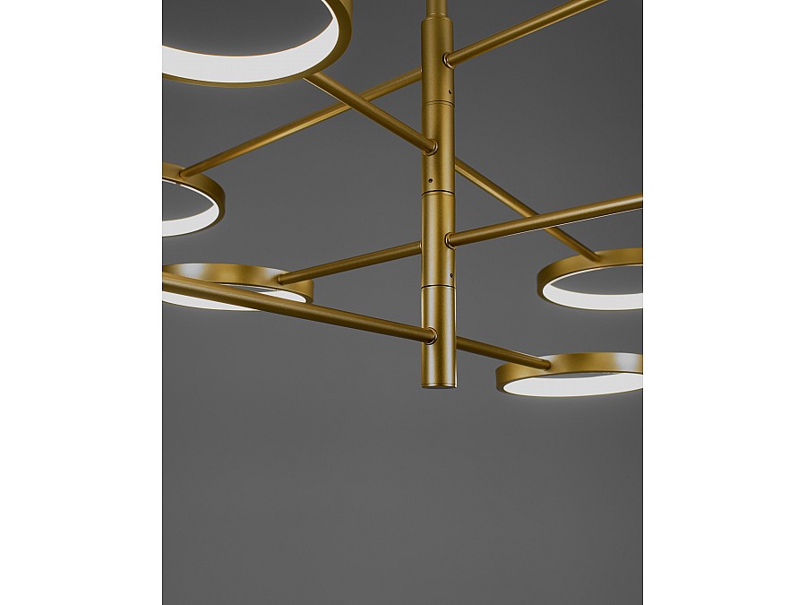 Светодиодная люстра на штанге Moderli V5070-CL Run