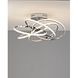 Светодиодная потолочная люстра с пультом Moderli V2830-CL Arrow LED 200W