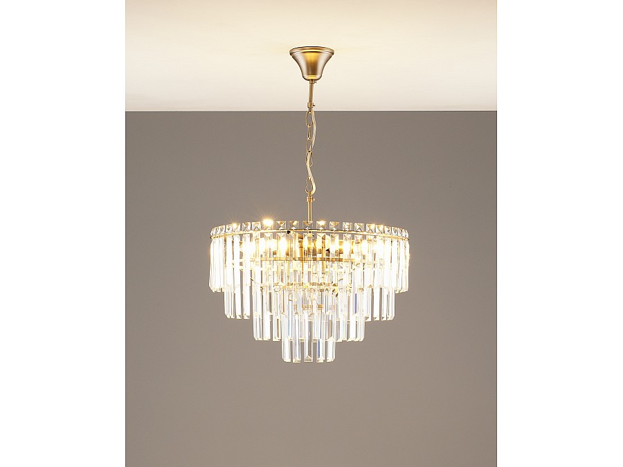 Люстра подвесная Moderli V10737-6P Crystal