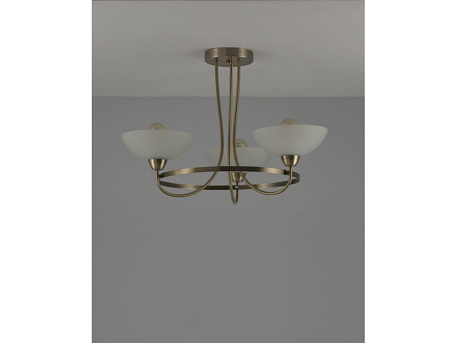 Люстра потолочная Moderli V1200-3C Lione 3*E27*60W