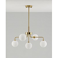 Потолочная люстра Moderli V2181-C Heavy 5*G9*5W