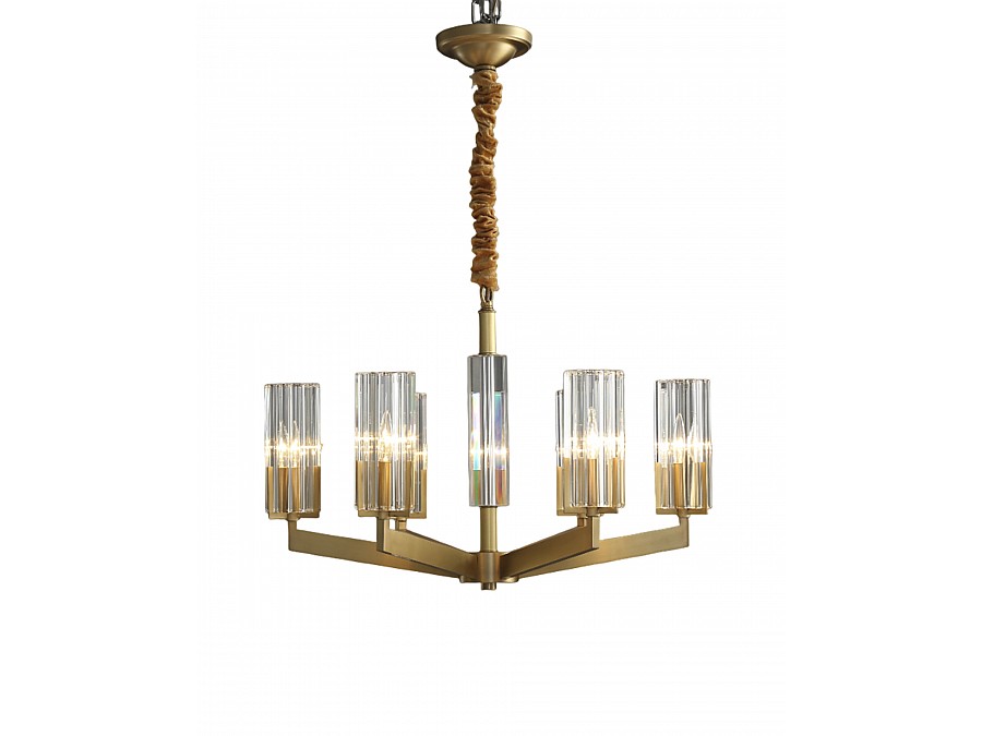 Люстра подвесная Moderli V11074-6P Brass