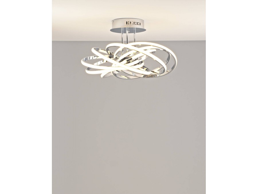 Светодиодная потолочная люстра с пультом Moderli V2831-CL Arrow LED 280W