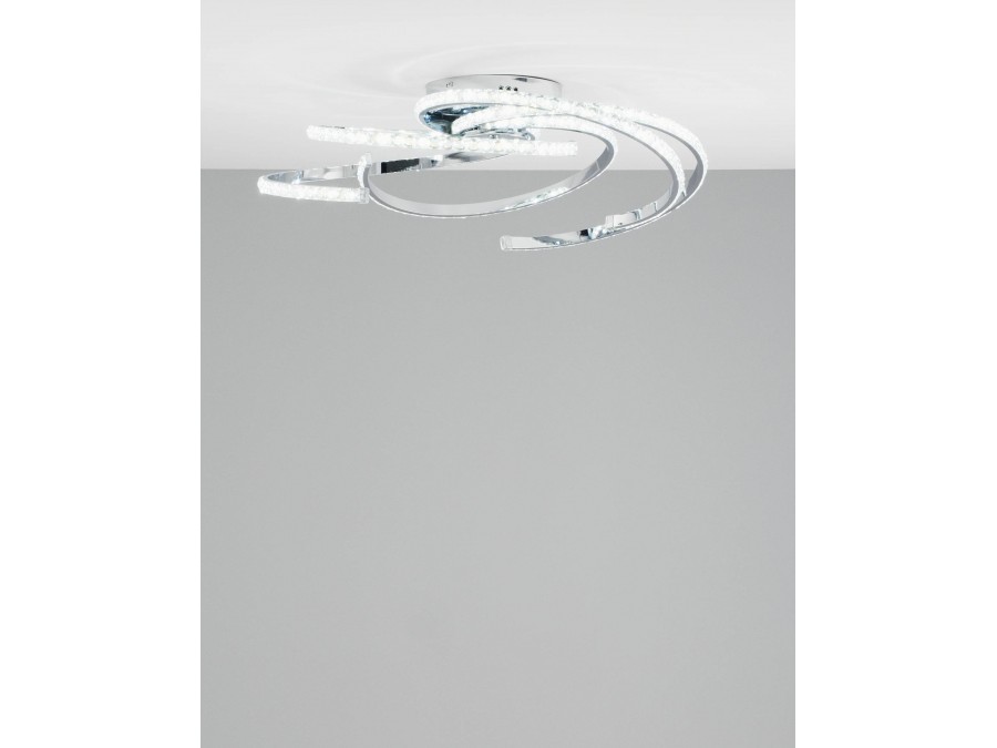 Светодиодная потолочная люстра с пультом Moderli V2785-CL Ello LED 170W