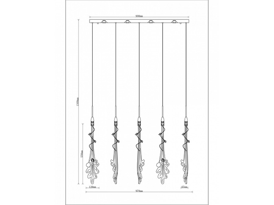 Подвесной светильник Moderli V9021-PL Melburn