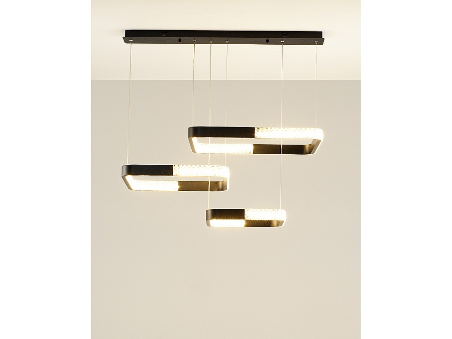 Светодиодный подвесной светильник с пультом Moderli V2894-PL Novas LED 150W