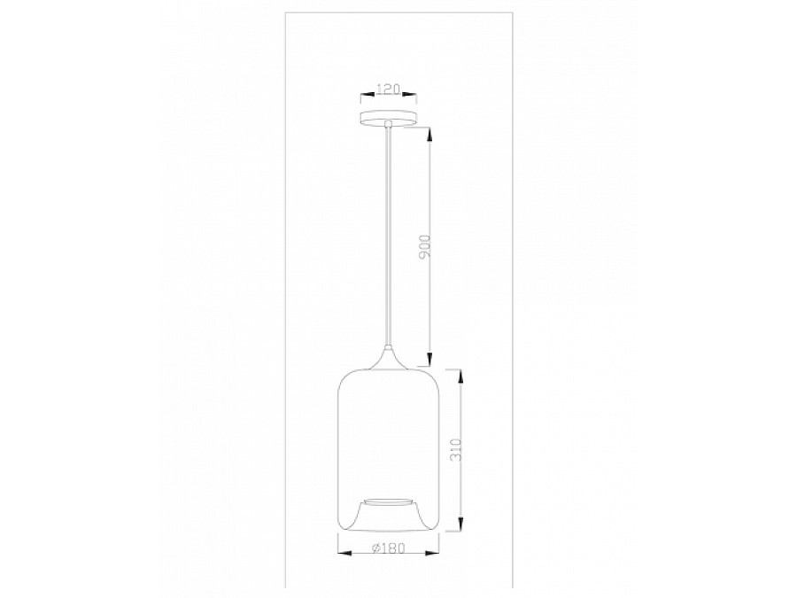 Подвесной светильник Moderli V2140-P Scrum 1*E27*60W