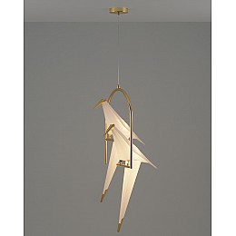 Подвесной светодиодный светильник Moderli V3071-2PL origami Birds 2*LED*6W