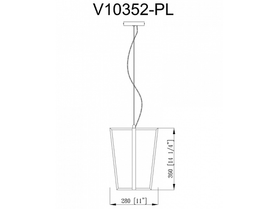 Светильник подвесной Moderli V10352-PL Grape
