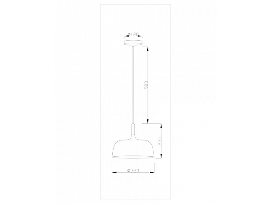 Подвесной светильник Moderli V1272-1P Augustina 1*E27*60W