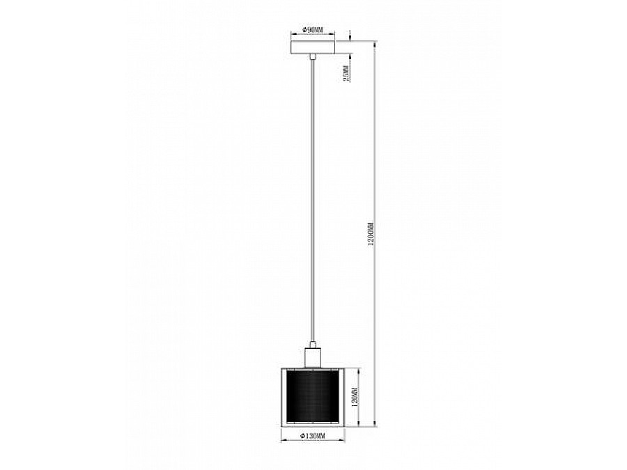Подвесной светильник Moderli V2870-1P Suspent 1*E14*40W