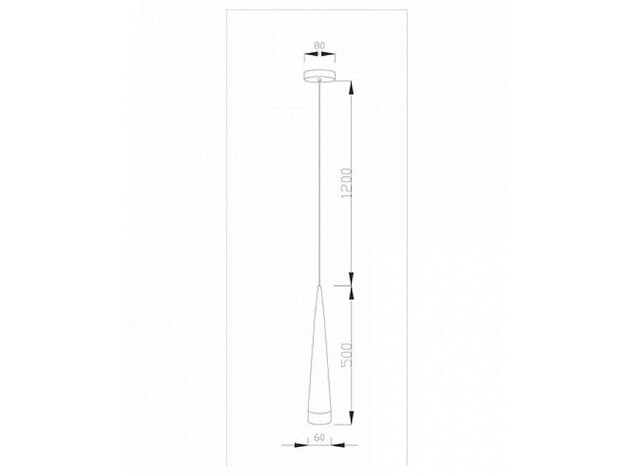 Светодиодный подвесной светильник Moderli V2360-PL Capital LED*3W